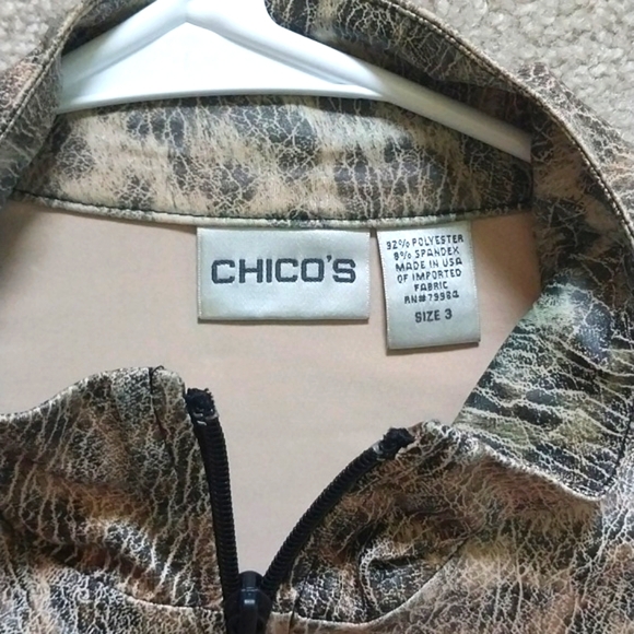 Chico's zipper jacket - Picture 2 of 7